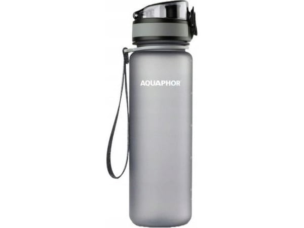 Aquaphor filterpatron Grå filterflaske + 1 vannfilterpatron 0,35 L AQUAPHOR