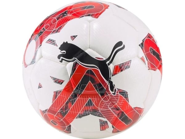 Puma jalkapallo Puma Orbit 5 Hybrid valkoinen ja punainen 83783 02 5 5