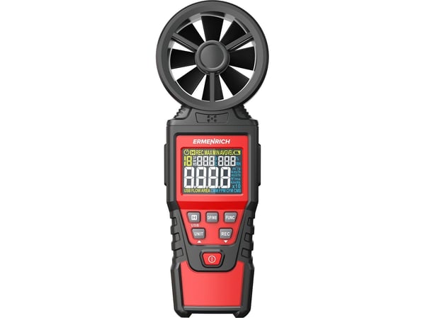 Digital anemometer Ermenrich Seek DN30