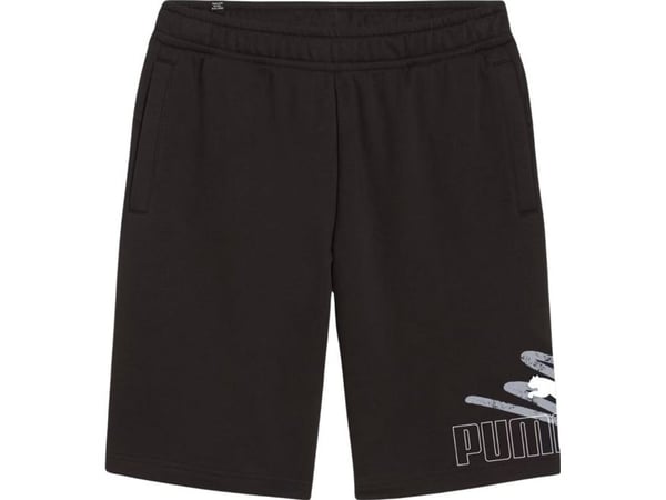 Puma Miesten ESS Logo Lab Graphic Shortsit 10 sort 678989 01 S