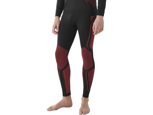 4f Thermoactive Leggings for menn 4F M166 Rød 4FWAW24USEAM166 62S S/M