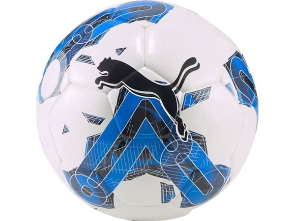 Puma Orbita 5 Hybrid fotboll vit och blå 83783 03 4