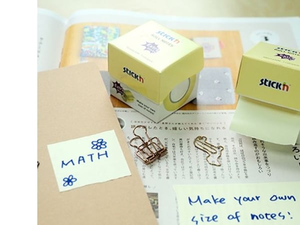 Note Roll Extra Sticky FSC 50mmx10m Pastel Gul