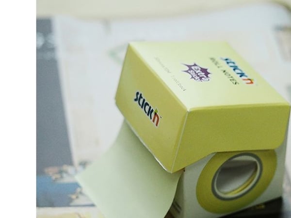 Note Roll Extra Sticky FSC 50mmx10m Pastel Gul