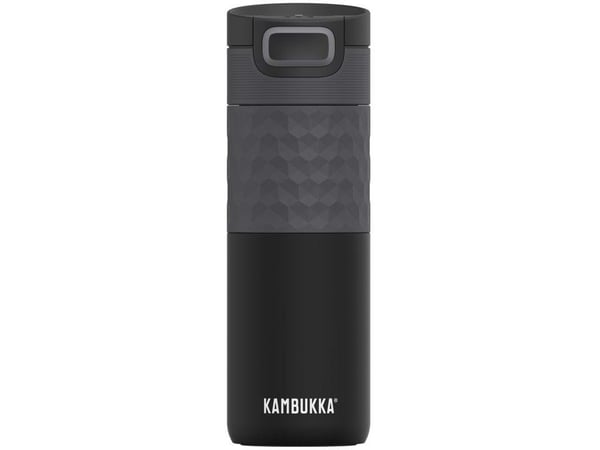 Kambukka Etna Grip Black Steel 500ml (17oz) musta