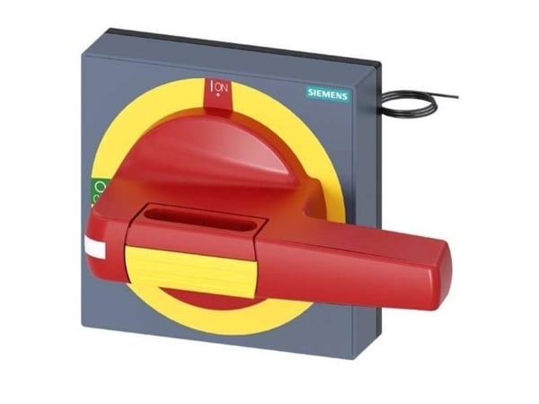 Siemens 8UD18412CD05 hanteringsetikett röd/gul 1 st