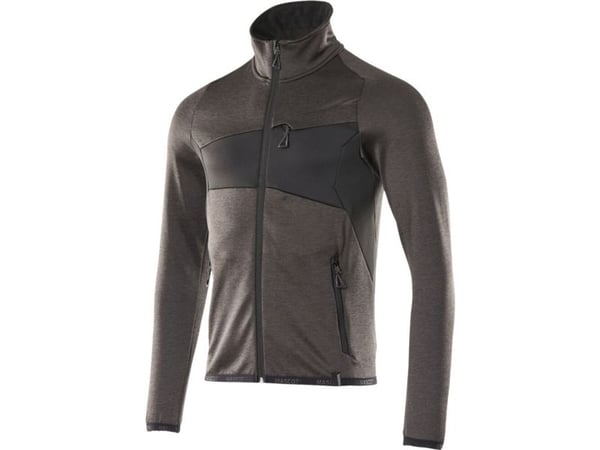Takki, Mascot Accelerate, XXL, tumma antrasiitti, polyesteri/elastolefiini, fleece