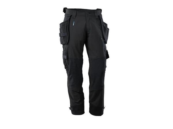 MASCOT 17031-311-09, Bukser, Alle kjønn, Sort, Elastan, Nylon, 235 g/m², 8% MASCOT 17031-311-09, Bukser, Alle kjønn, Sort, Elastan, Nylon, 235 g/m², 8%