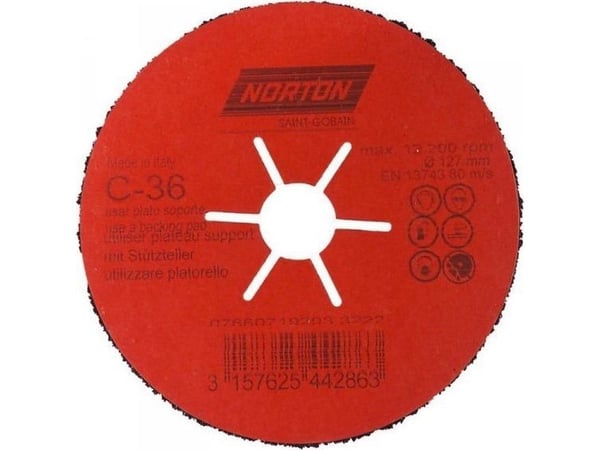 Norton CP FLEX 127MM P.36 (1 kpl)