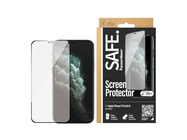 SAFE. by PanzerGlass - - glass - for Apple iPhone 11 Pro, X, XS
