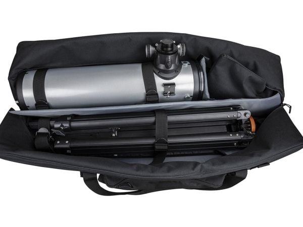 Celestron 94025, Teleskopveske, Teleskopets budbringer, Sort, Ekspandert polyetylen (EPE), Polyester, Polypropylen (PP), Glidelås, Horisontal