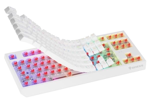 Genesis Thor 230 TKL - Tastatur - trådløs - QWERTY