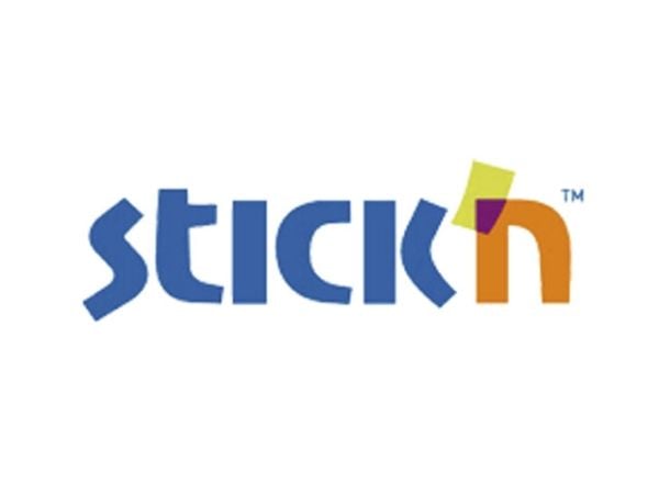 Notes, BNT Stick´n, Extra sticky assorteret, 150x203mm, pakke a 4 stk