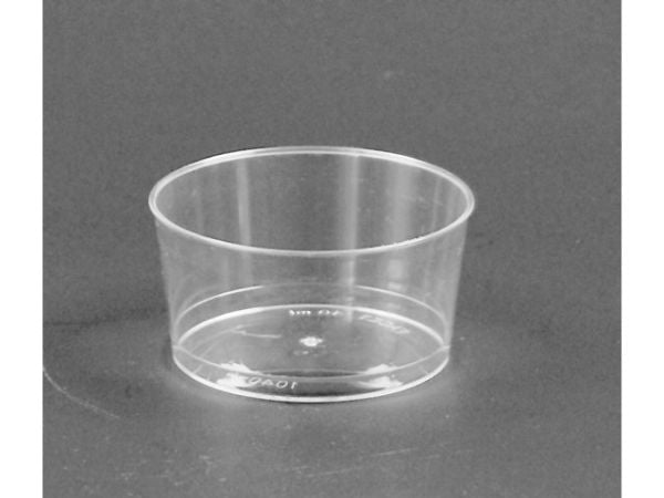 Förbandskopp 40 ml Ø50x26 mm PS klar (100 st.)