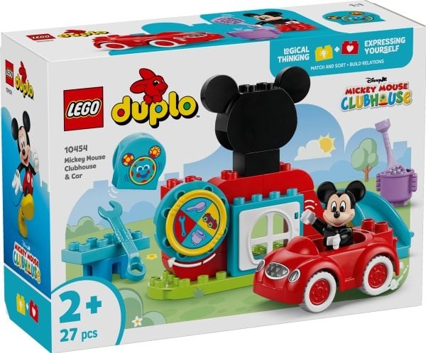 LEGO DUPLO Disney TM 10454 Mikkes Klubbhus og bil