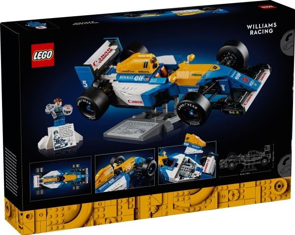 LEGO Icons 10353 Williams Racing FW14B og Nigel Mansell