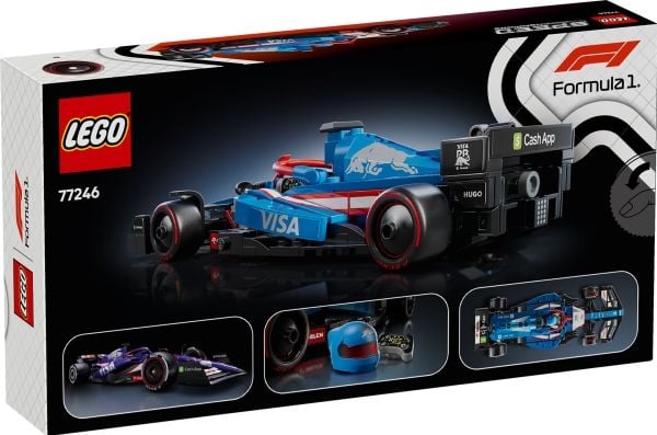 LEGO Speed Champions 77246 Visa Cash App RB VCARB 01 F1-racerbil