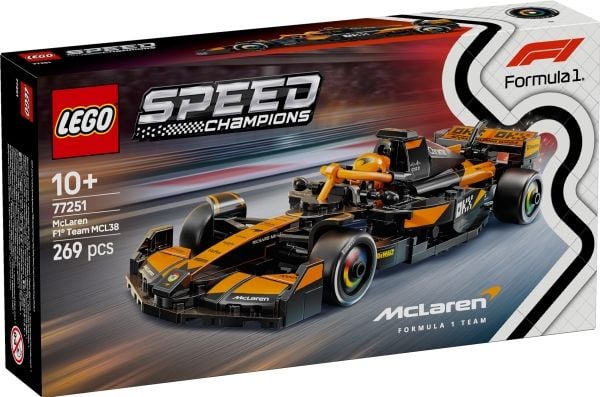 LEGO Speed Champions 77251 McLaren F1 Team MCL38-racerbil