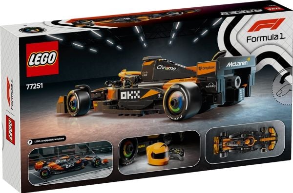 LEGO Speed Champions 77251 McLaren F1 Team MCL38-racerbil