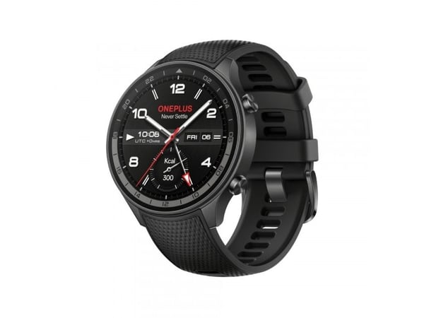OnePlus Watch 2R - 46 mm - aluminiumslegering - smartklokke med stropp - silikon - håndleddstørrelse: 140-210 mm - display 1.43" - 32 GB - Bluetoot...
