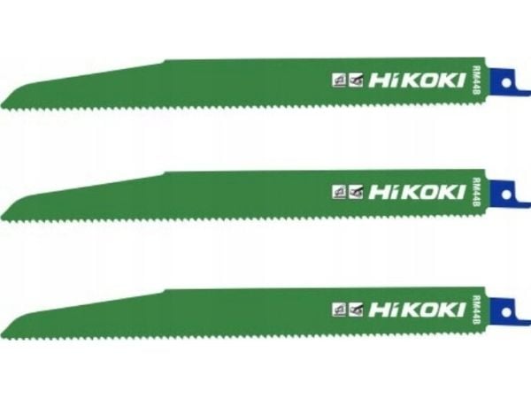 HIKOKI stikksagblad til sag sabelform RM44B/S1120CF 225 mm (3 stk.)