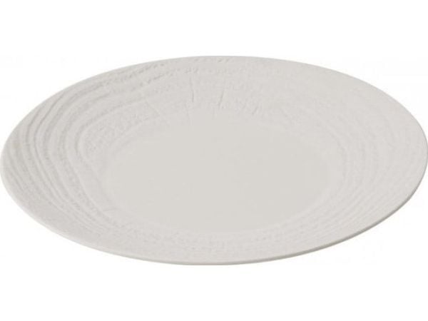 Revol Arborescence flat tallerken 28 cm hvit