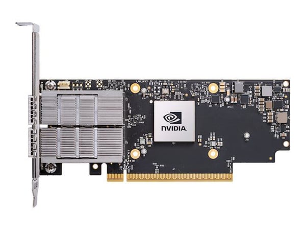 NVIDIA ConnectX-7 - Nätverksadapter - PCIe 5.0 x16 - 200 Gigabit QSFP112 x 2