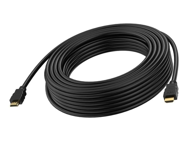 VISION - High Speed - HDMI-kabel - HDMI hann til HDMI hann - 10 m - dobbeltisolert - svart - 8K 60Hz støtte, båndbredde på 48 Gbps