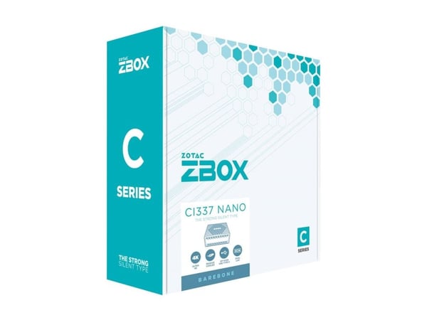 ZOTAC ZBOX C Series - Barebone - mini PC - 1 N100 - RAM 0 GB - UHD Graphics - GigE - WLAN: Bluetooth 5.0