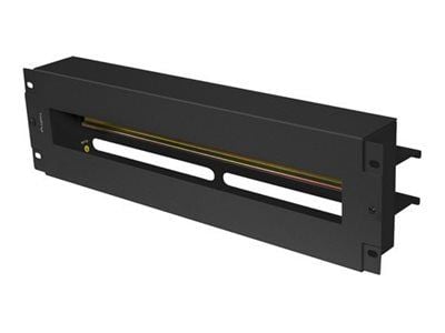 Lanberg Spenningsfordelingspanel 3U 19 tommer med DIN ts-35 skinne, sort