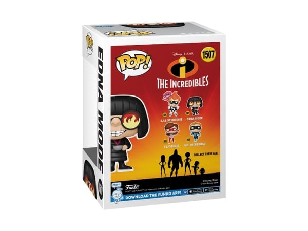 FUNKO POP! Vinylfigur: Disney - De otroliga - Edna Mode