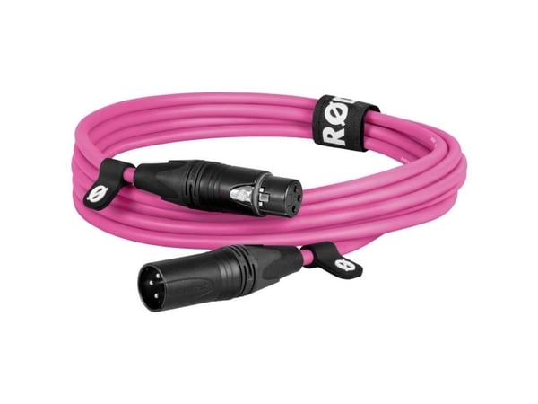 RØDE XLR3M-P lydkabel 3 m XLR - Rosa