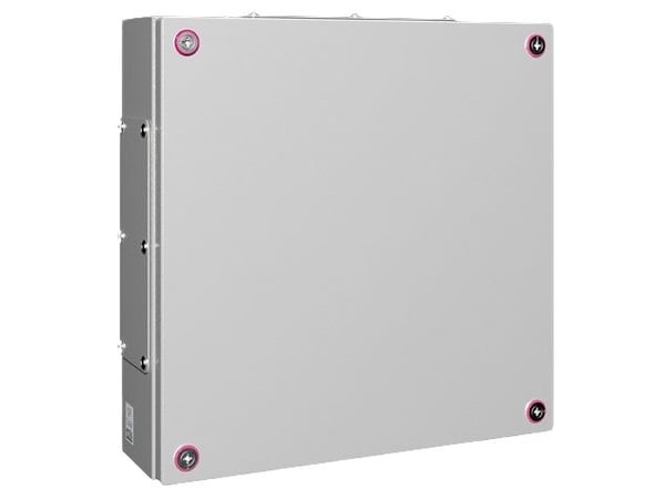 Rittal KX 1539.000 Seinäkiinnityskotelo 400 x 400 x 120 Teräslevy Vaaleanharmaa 1 kpl