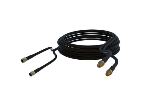 Poynting Antennas CAB-092 HDF195 - Antennekabel - SMA (hann) til SMA (hunn) - 5 m - 4.95 mm - siamesisk - tvunnet, innendørs/utendørs