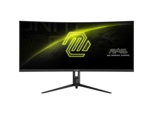 MSI MAG 342CQR E2 - LED-skjerm - gaming - kurvet - 34" - 3440 x 1440 UWQHD @ 180 Hz - VA - 300 cd/m² - 4000:1 - 1 ms - 2xHDMI, DisplayPort