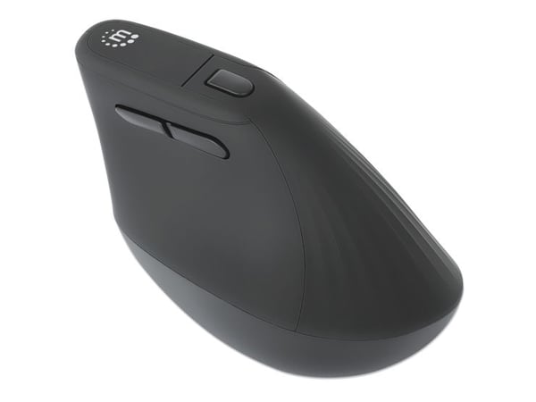 Mus MANHATTAN Ergonomisk vertikal Funksjonell USB-A svart
