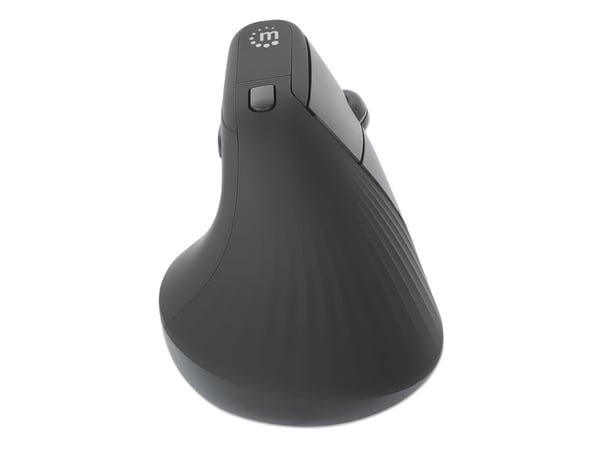 Mus MANHATTAN Ergonomisk vertikal Funksjonell USB-A svart