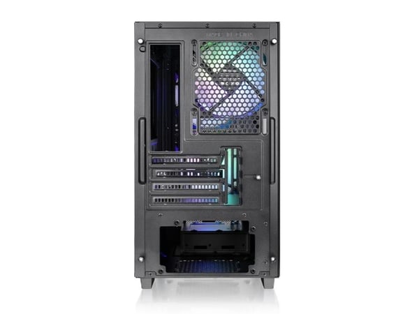 Thermaltake - - genomskinlig sidopanel - ingen strömförsörjning - USB/ljud