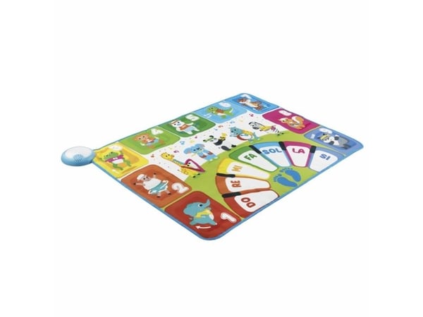Chicco 00011855000000, Lekematte til babyer, Gir fra seg lyd, Flerfarget