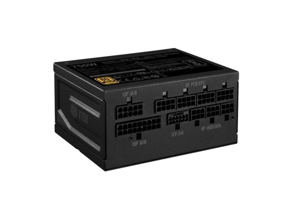 Cooler Master V SFX GOLD 750 - Strømforsyning (intern) - ATX12V 3.1/ EPS12V - 80 PLUS Gold - AC 100-240 V - 750 watt - aktiv PFC - Europa