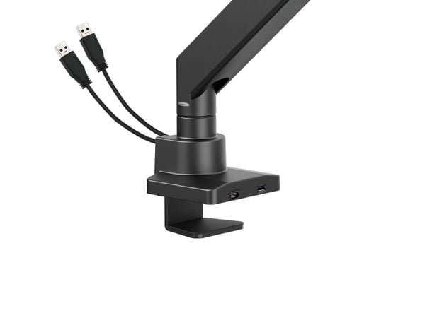Manhattan 462594, Klemme/malje, 27 kg, 43,2 cm (17"), 144,8 cm (57"), 200 x 200 mm, Svart