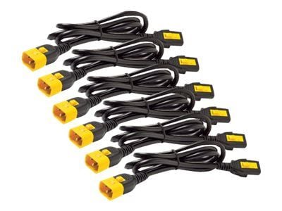 APC - Strömkabel - power IEC 60320 C13 till IEC 60320 C14 - 10 A - 61 cm - svart - Världsomspännande - för P/N: SCL500RMI1U, SCL500RMI1UC, SCL500RM...