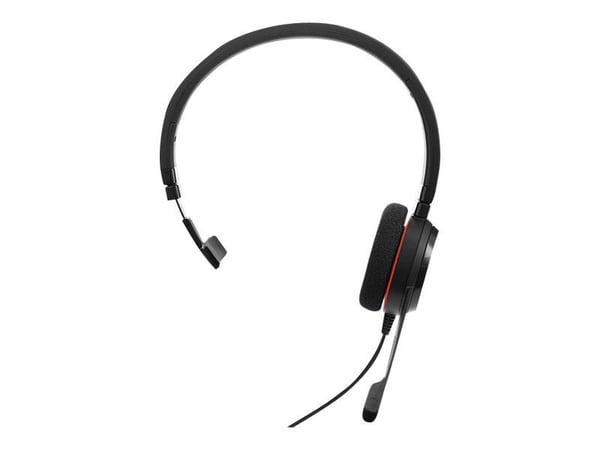 Jabra Evolve 20 MS mono - Hodesett - on-ear - kablet - USB-C, USB-A - lydisolerende - Certified for Microsoft Teams, Avaya Certified, Cisco Certifi...