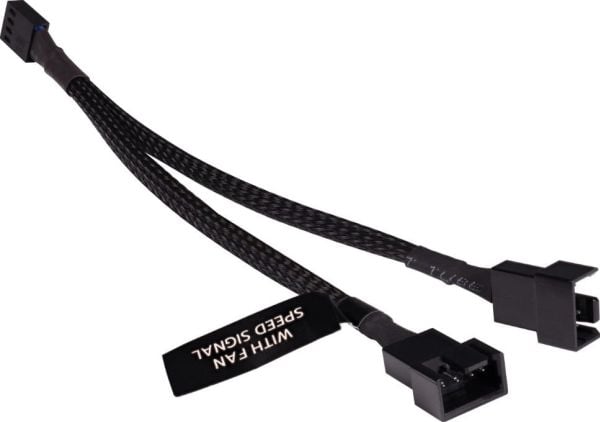 Alphacool 18676, RBG-splitterkabel, Plast, Sort, 4-pin, 150 mm