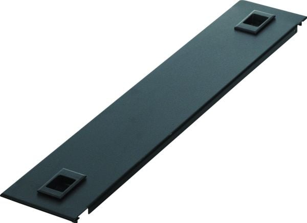 Lanview by Logon - Täckpanel - snap locking - rackmontering - svart, RAL 9005 - 4U - 19"