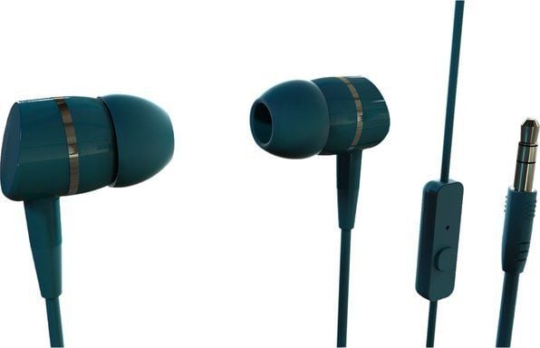 Vivanco Smartsound - Ørepropper med mikrofon - i øret - kablet - 3,5 mm jakk - bensin