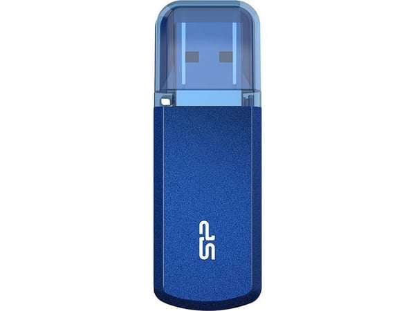 SILICON POWER Helios 202 - USB-flashstasjon - 32 GB - USB 3.2 Gen 1 - blå
