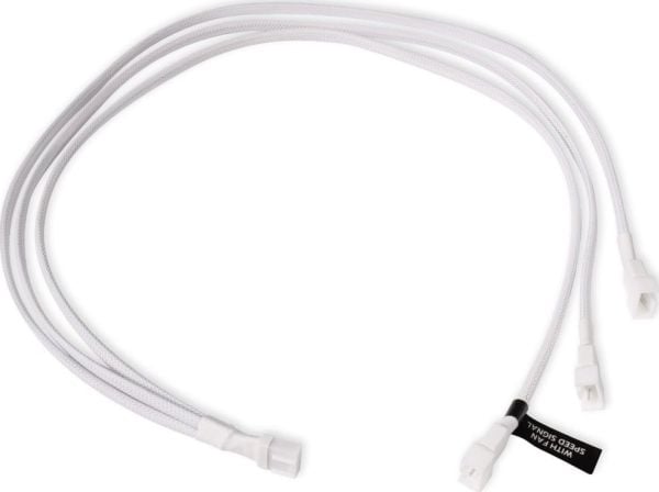 Alphacool 18727, RGB-splitterkabel, Plast, Vit, 4-stift, 600 mm, 1 styck