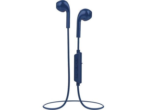 Vivanco 38910, Trådløs, 20 - 20000 Hz, Samtaler/musikk, Hodesett, Blå