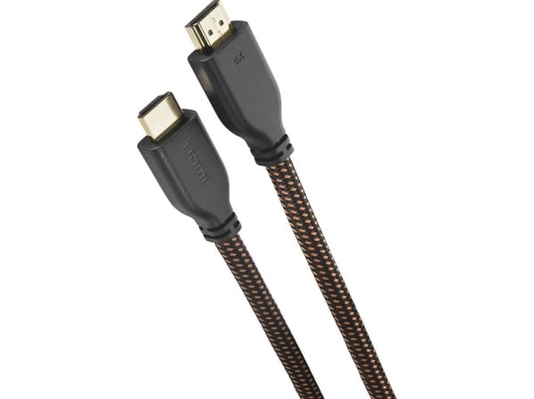One For All CC5230, 3 m, HDMI-tyyppi A (vakio), HDMI-tyyppi A (vakio), 48 Gbit/s, musta